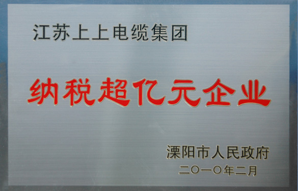 鸿运国际荣获“2009年度十大纳税大户”与“纳税超亿元企业”声誉称呼